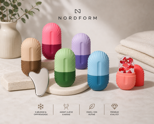 NordForm Glow Duo – Ice Roller + Gua Sha